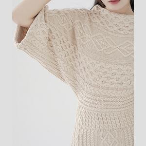 Vestidos Largos de Punto Personalizados al por Mayor para Mujer, Vestidos de Alta Calidad con Diseño Entallado en la Cintura, Faldas Largas - Product Image 4