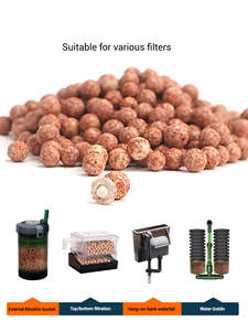 TOGAWA matériau synthétique <span class=keywords><strong>Natto</strong></span> Quartz boule filtre média Aquarium <span class=keywords><strong>Bio</strong></span> balles écologique 6mm diamètre réservoir de poissons étang salon - Product Image 2