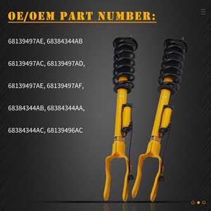 68384344AB Amortiguador delantero y montaje de puntales Suspensión eléctrica izquierda y derecha para <span class=keywords><strong>Jeep</strong></span> Grand Cherokee Overland SRT8 - Product Image 2