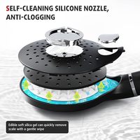 Bouton Select on off Back Massager Spray Filter Hand Shower avec 6 nouvelles fonctions
