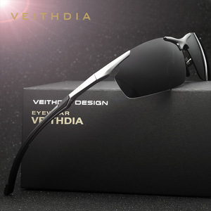 Veithdia Men Aluminum Magnesium Sunglasses Polarized UV400 Driving Outdoor Sports - Product Image 1