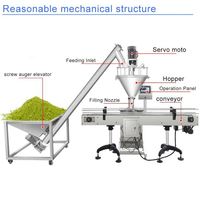 Machine de dosage de poudre semi-automatique, ligne de remplissage et de bouchage à vis sans fin, remplisseur automatique de poudre à vis sans fin