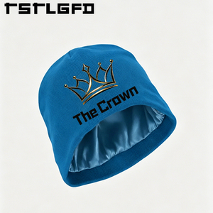 Gorros de Punto Personalizados con Logotipo Bordado al por Mayor, Gorro de Invierno con Tela Suave y Cálida, Fabricante de Gorros - Product Image 1