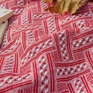 Large Woven <b>Picnic</b> <b>Blanket</b> with Tassel Fringe, Soft Boho Outdoor Mat for Family Camping Travel Photoshoot Spring Summer - Product Image 5