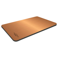 Panel Decorativo de Pared de Cristal de Carbono de Alta Gama, Impermeable e Ignífugo para Vestíbulo de Hotel, Villa o Apartamento