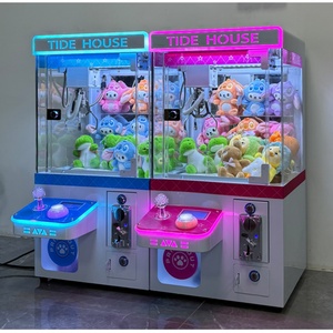 เครื่องคีบตุ๊กตาขนาดเล็กแบบตั้งโต๊ะสำหรับเด็ก ใช้เหรียญ  ขายส่ง - Product Image 5