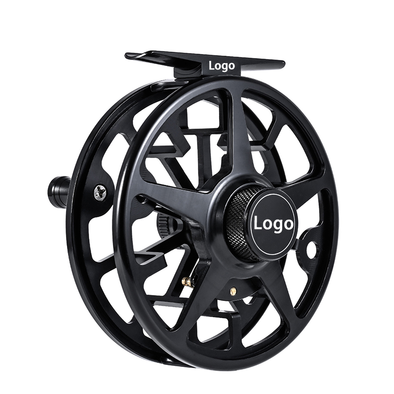 Lightweight Fly Reel For Streams 7/8 Fly Fishing Reel  Lightweight Plastic  Reel, Precise Machining, Smooth Drag, For Streams, Rivers & Lakes (Black)  Precision Machined Fishing Reel