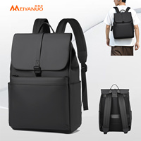 Sac à dos professionnel pour ordinateur portable, en tissu Oxford imperméable et durable, avec compartiment principal spacieux et rabat supérieur, directement de l'usine