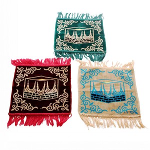 Custom-made Muslim pashmina <b>prayer</b> rugs with delivery/wholesale in stock, Islamic pilgrimage <b>mats</b> for home <b>prayer</b>, washable - Product Image 2