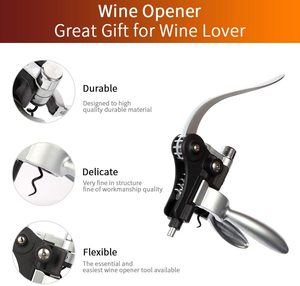 OEM Professional Wine Tools Kit Premium Opener Corkscrew Opener and Wine Aerator 4 in 1 Wine Opener Gift Set - Product Image 3