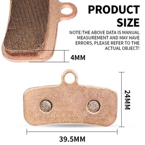25 Pares de Pastillas de Freno Hidráulicas para Bicicleta de Montaña, Pastillas de Freno de Disco para Bicicleta, para Br-M810 M820 M640 Xtr-M9120 <span class=keywords><strong>Xt</strong></span> Br-M8020 <span class=keywords><strong>M8120</strong></span> M6120 Br-Mt420 - Product Image 4