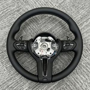 Volante in Pelle Migliorato per <span class=keywords><strong>BMW</strong></span> E90 <span class=keywords><strong>E87</strong></span> E83 E92 E84 E71 <span class=keywords><strong>F20</strong></span> F23 F30 F32 F33 F34 F35 F36 F10 F25 F25 F48 F15 F12 F13 F16 - Product Image 3