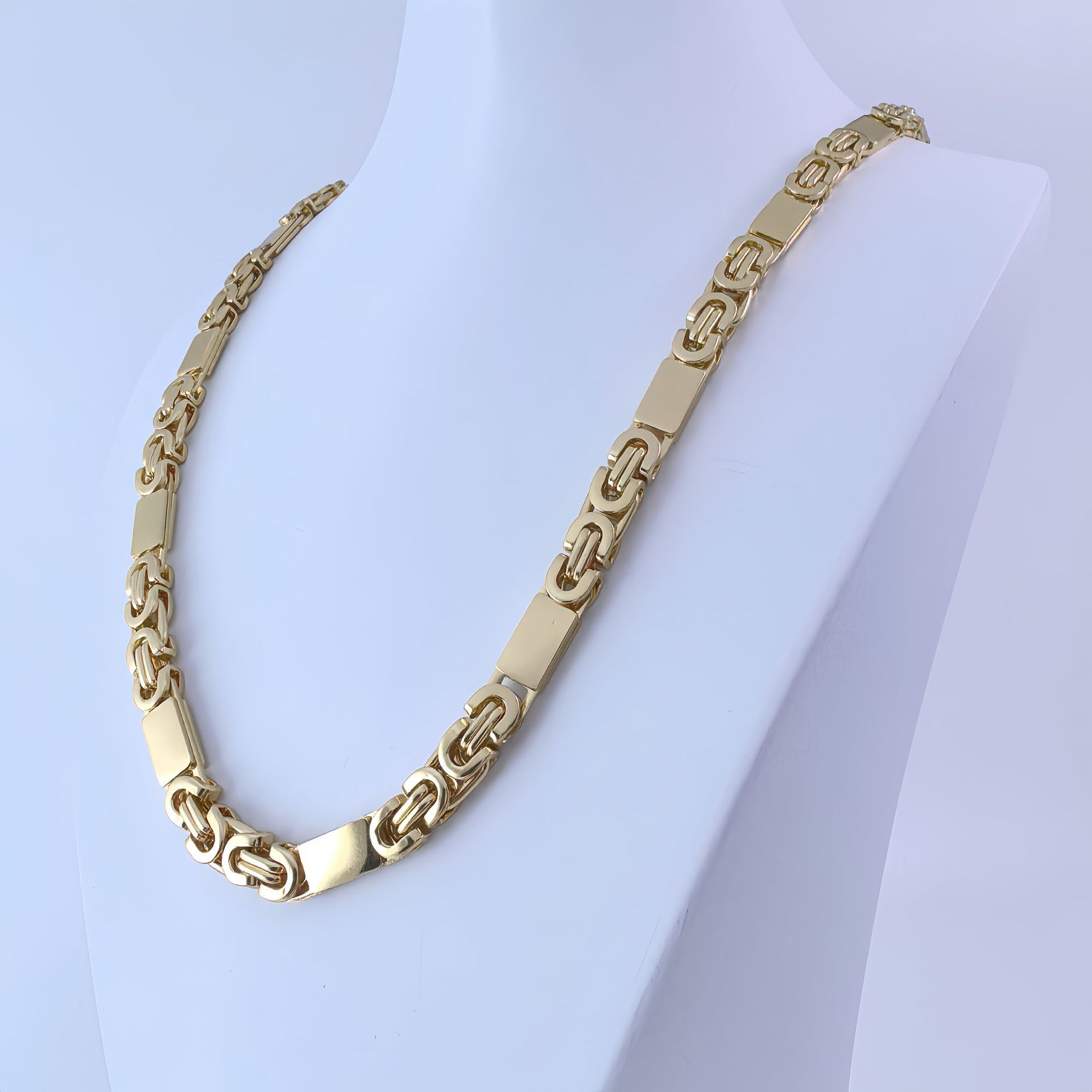 Collar de oro de 6*55cm