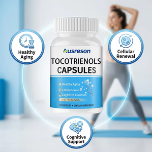 Cápsulas de <span class=keywords><strong>Vitamina</strong></span> <span class=keywords><strong>E</strong></span> Tocotrienoles Ausreson OEM, Antioxidantes, Apoyo para la Salud del Corazón y la Vista, Suplemento de <span class=keywords><strong>Vitamina</strong></span> <span class=keywords><strong>E</strong></span> Tocotrienoles - Product Image 2