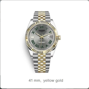 4A fabbrica personalizza orologio meccanico di lusso da 41mm 904L movimento di precisione in acciaio luminoso Display puntatore subacqueo romano blu-modello - Product Image 3