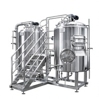 Système d'équipement de brasserie automatique tout-en-un, cuve de fermentation de 1000 L pour hôtels