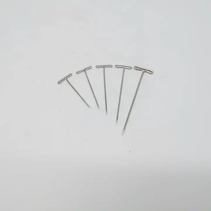 1000pcs Tpins 51mm 38mm Crochet Needles Hooks High Quality Micro Needle  Skin Roller Human Hair Extension Tools For Wig Making - Buy Hair Extension