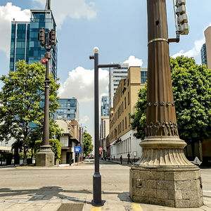 Cctv ניטור חיצוני רחוב אור חם לטבול חם טבל פלדה מגולוון עמודים עמיד בהירות גבוהה - Product Image 1