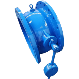 Válvula de Retención de Aceite de Disco Basculante de Hierro Dúctil DN600 de Alta Presión con Brida y Martillo Pesado - Product Image 1