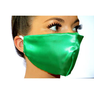 Masque en satin vert - Product Image 3