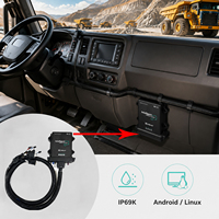 Gateway Telematika Kendaraan IP69K yang Tangguh dengan Modul 4G LTE Lridium, RJ45, dan CAN Bus untuk Truk Berat, Pertanian Presisi, dan Pertambangan