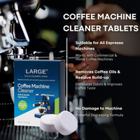 Tablettes détartrantes nettoyantes pour cafetière/Solution de détartrage pour cafetière et machines à expresso