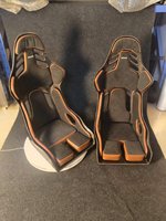 Sièges de course personnalisés YLC Factory, sièges baquet en cuir PVC carbone pour siège de course classique Recaro, siège de course original Recaro