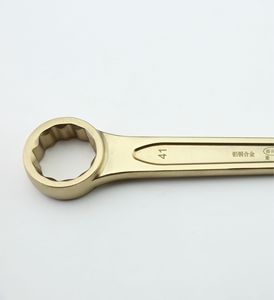 Giá Thấp Trung Quốc sản xuất không phát ra tia lửa công cụ berili Đồng 17 Mét duy nhất Vòng End Wrench Hộp cờ lê - Product Image 4