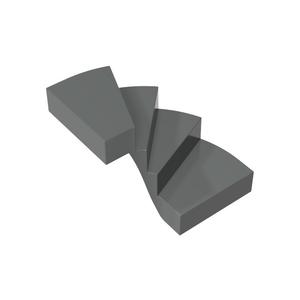 สำหรับ 28466 ชิ้นส่วนบล็อกต่อรูปบันไดโค้ง 90 องศา ขนาด 6x6x4 ซม. ใช้ร่วมกันได้ เหมาะสำหรับเด็กอายุ 8-13 ปี ชุดของเล่นเสริมพัฒนาการสำหรับเด็กผู้ชายและเด็กผู้หญิง น้ำหนัก 1 กก. ผลิตจากพลาสติก ABS - Product Image 4