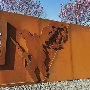 Potente fabricante de 6mm 8mm 10mm S355jowp Q235nh ASTM A588 A606 Q355NHB Q355NHE placa de acero corten resistente a la intemperie - Product Image 2