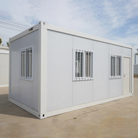 Conteneur Préfabriqué Modulaire Personnalisable pour Bureau Mobile, Salle de Classe, Dortoir, Camp de Travail, Stockage, Maison ou Habitation