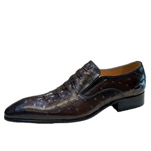 Nouvelle conception, chaussures habillées respirantes pour hommes grandes tailles, en cuir de vache véritable, style Oxford, formelles et décontractées, collection Printemps, vente en gros - Product Image 1