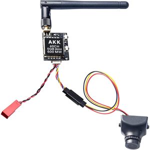 AKK KC04 5.8G 600mW FPV Transmetteur avec 700TVL 2.8mm 120 Degrés FPV Caméra pour Racing Quadcopter Drones - Product Image 4