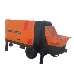 Truk Pompa Beton Diesel Motor 45KW Kapasitas Transportasi 35m/H Mesin Konstruksi Teknik - Product Image 6