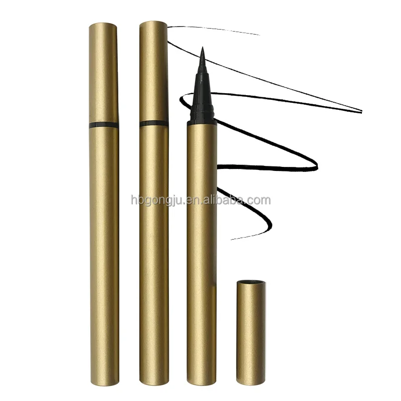 Оптовая продажа, жидкая ультратонкая подводка для глаз, карандаш, водостойкая Фирменная подводка для глаз, стойкая жидкая подводка для глаз