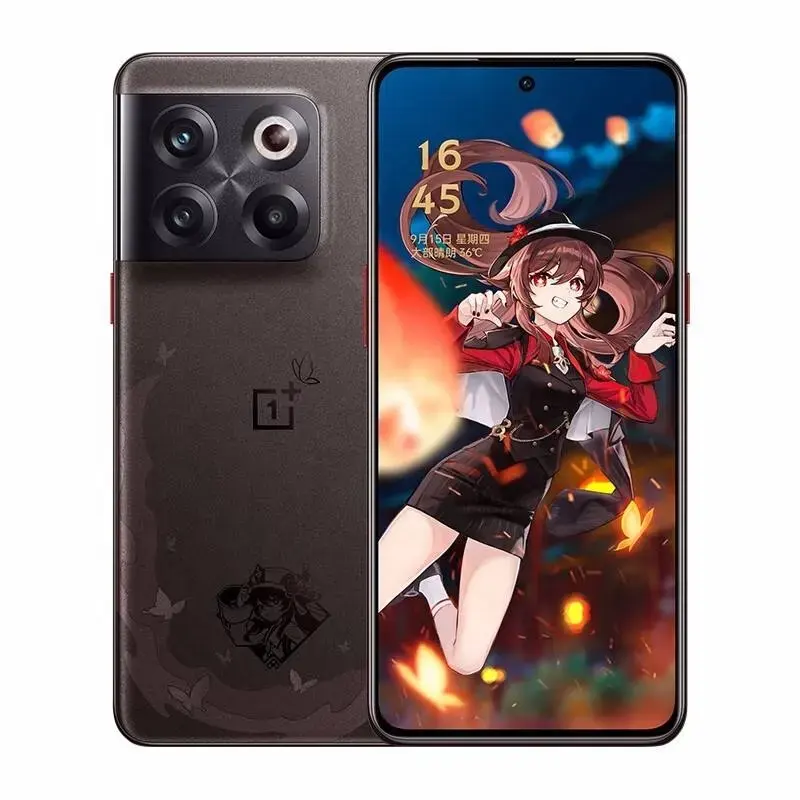 Téléphone portable Oneplus Ace Pro Genshin Impact Version 5G Écran AMOLED 6.7 "2.5D 120Hz Snapdragon Gen 8 + Octa Core 150W SUPERVOOC