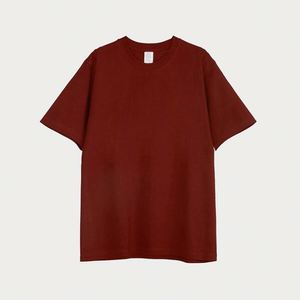 Wholesale <b>Drop</b> Shoulder Heavy Weight Mens Oversized t Shirt Vintage 200gsm 220gsm Custom Embroidery logo With Best Price - Product Image 2