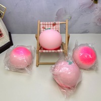 Balle anti-stress pour adultes, en forme de poitrine, à presser, jouet de décompression, en plastique, unisexe, à partir de 14 ans
