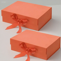 Boîte d'emballage pliable magnétique de luxe rose avec logo personnalisé Boîtes d'expédition en carton à fermeture magnétique pour chaussures vêtements vêtements