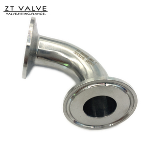 Asme phụ kiện đường ống kết nối loại kẹp 90 độ <span class=keywords><strong>1</strong></span> <span class=keywords><strong>1</strong></span>/<span class=keywords><strong>2</strong></span> "giá thép vệ sinh thép không gỉ khuỷu tay - Product Image 5