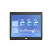 Moniteur LCD industriel IEI DM2-121E 12.1 pouces Caméra intégrée pour la reconnaissance faciale AI Panneau avant conforme IP65 OSD avant