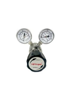 Regulador de Presión de Gas Lightinglok R41 Compatible con Helio y Argón, Acero Inoxidable, Rango de 1400-3500 PSI - Product Image 1