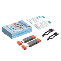 50m untuk HDTV adaptor perpanjangan nirkabel 1080P AV Dongle untuk Laptop TV proyektor & Monitor Plug Play aksesori Audio & Video