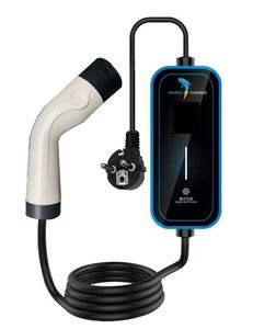 Nouveau <span class=keywords><strong>chargeur</strong></span> de voiture électrique <span class=keywords><strong>portable</strong></span> GB/T Type 2 de haute qualité, station de recharge de voiture électrique 3,5KW-22KW - Product Image 4