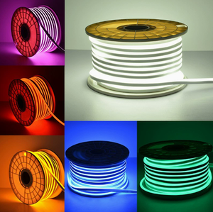 ไฟนีออน LED หลากสี ขนาด 6*12 มม. ได้รับการรับรองมาตรฐาน CE สำหรับตกแต่งงานปาร์ตี้ - Product Image 4