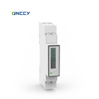 EN50470-3 220V IP51 ONCCY 45A Analyzer 1-phase Din-rail Energy Meter Analyzer AC Energy Meter EM