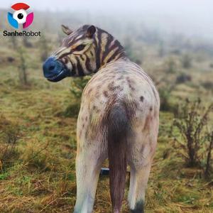 Figura de caballo rojo animatrónico, decoración de Exteriores, tamaño real - Product Image 5