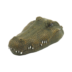 V002 RC Crocodile Boat 2.4G <b>Remote</b> <b>Control</b> Alligator Head Prank Boat Waterproof Speed Boat Toy for Pool Pond - Product Image 1