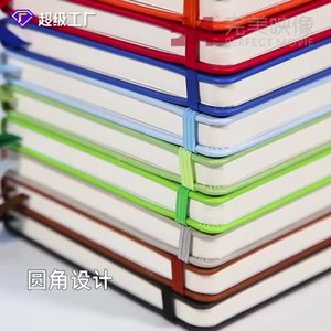 Carnet de notes en cuir PU avec logo personnalisé, agenda hebdomadaire de gratitude, carnet de notes B5 à couverture rigide et carnet en cuir A5 de haute qualité - Product Image 3