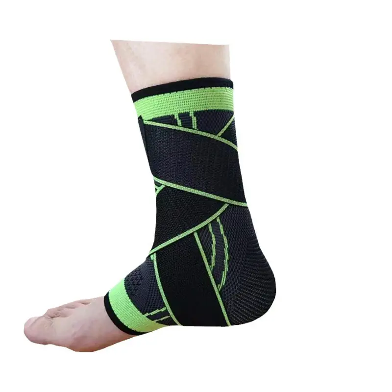 High Performance Ankle Brace Compression Elastic Ankle Strap Sleeves Ankle wrap Support with Adjustable Strap Relieve Pain